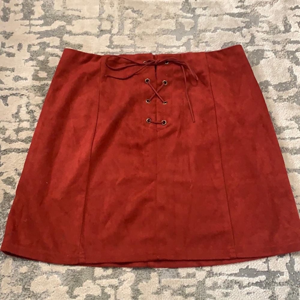 RED VELVET SHIRT